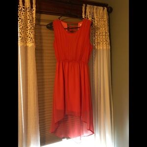 High-Low Reddish/Pink dress